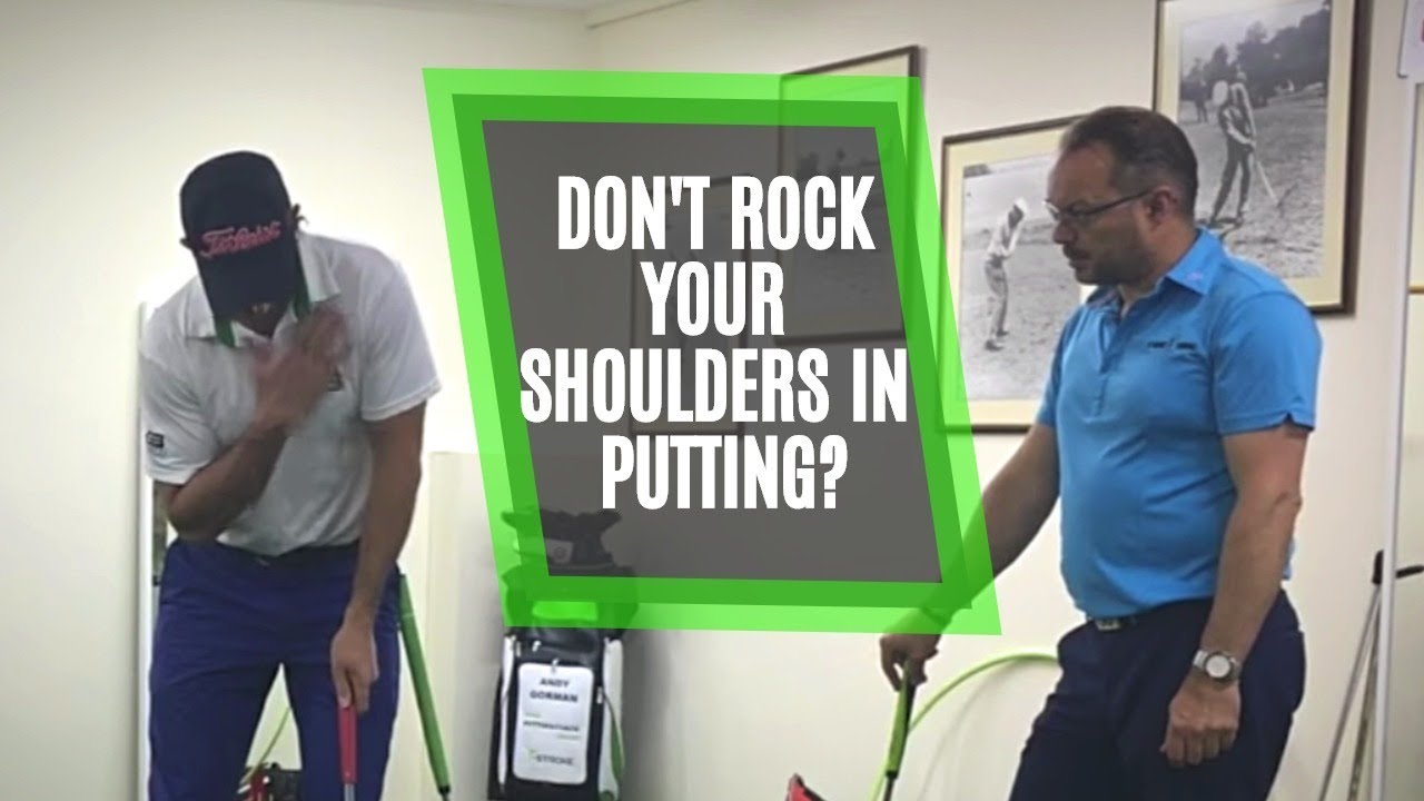 PutterSmart's tweet card. Don't Rock Your Shoulders in Putting? Simple Lesson to Hole More Putts