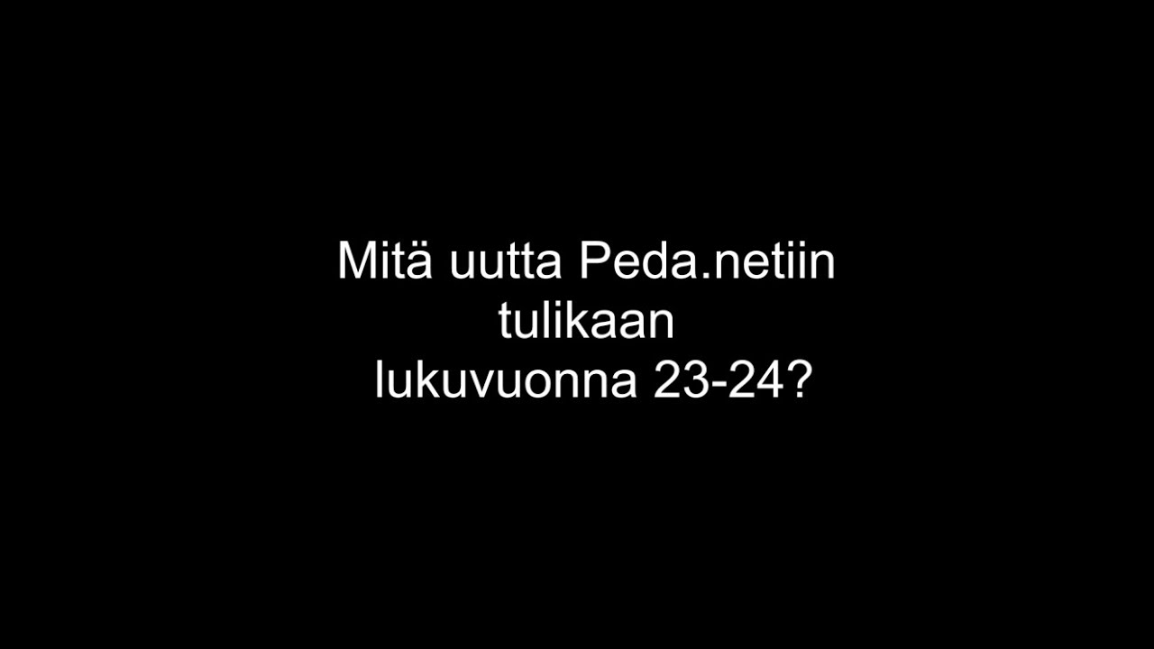 PedaNet's tweet card. Peda.netin uudistukset lukuvuonna 23-24