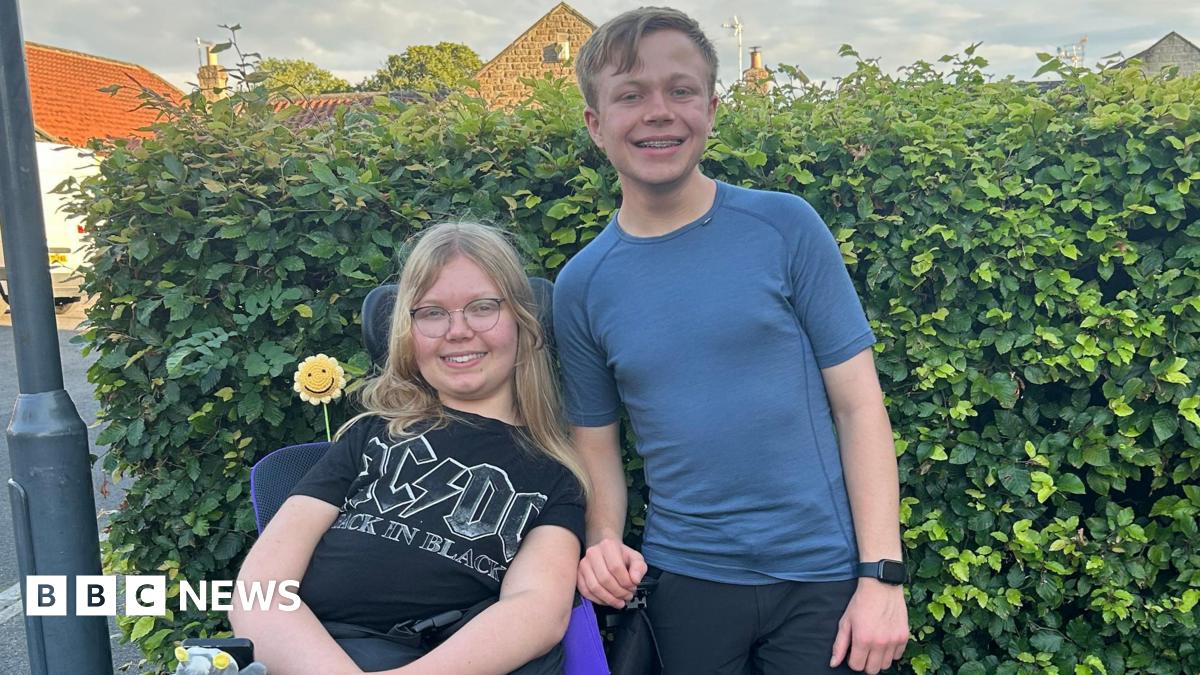 RiponGrammarSch's tweet card. William, a young carer for his sister and a Scouts volunteer, is given an Unsung Hero award.