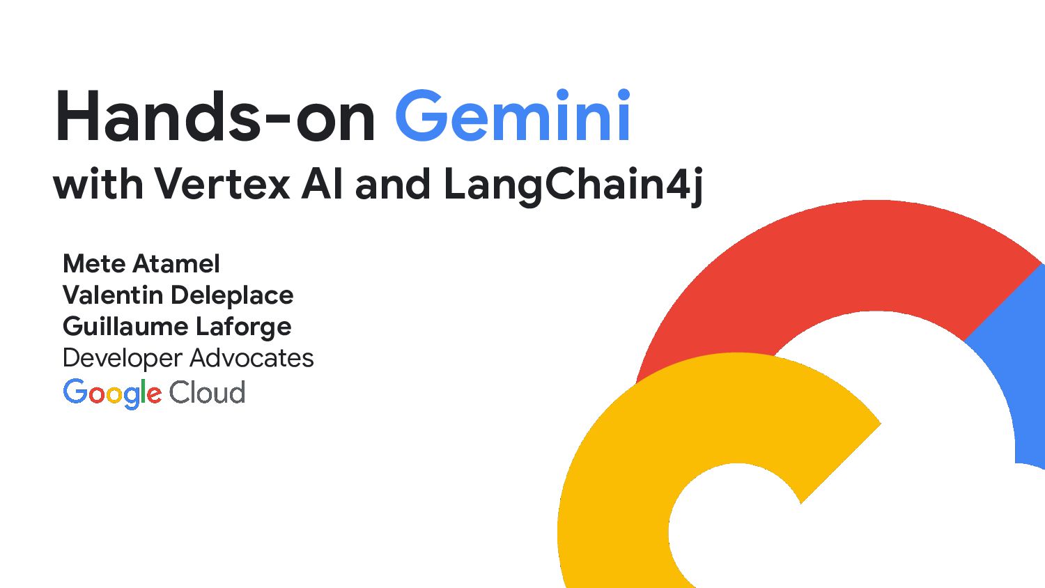 meteatamel's tweet card. In this hands-on workshop, you will get to code using Gemini, the new Large Language Model from Google DeepMind. You will first start by familiarizing y…