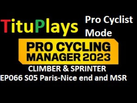 TituExplains's tweet card. PCM 2023 | Pro Cyclist Titular Escalador | Climber & Sprinter: EP066...