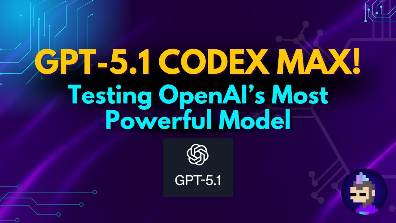 SnapperAI's tweet card. GPT-5.1 Codex MAX! Testing the Newest Codex Model in Cursor