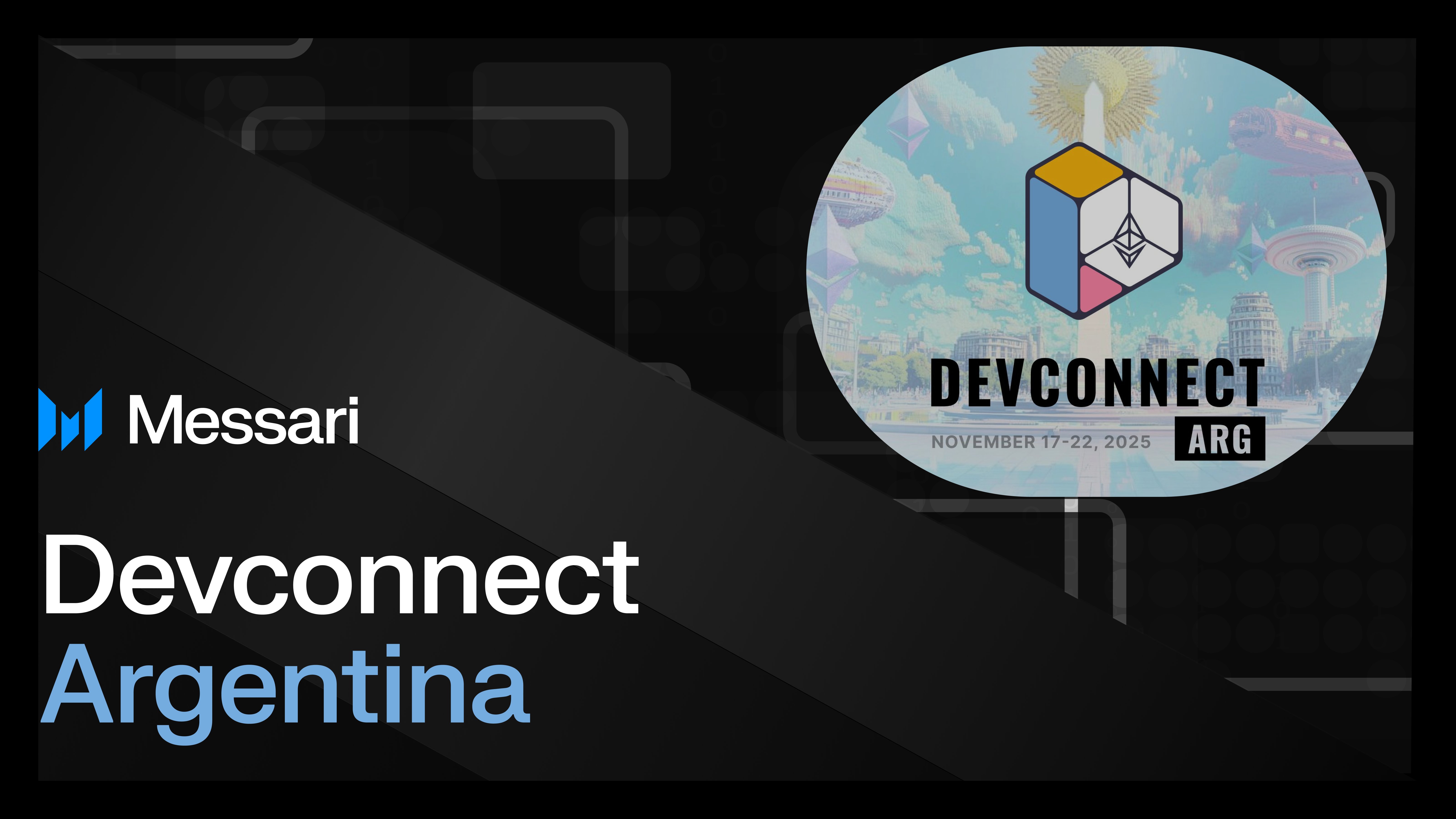 AJalooli's tweet card. Messari analyst takeaways from Devconnect Argentina
