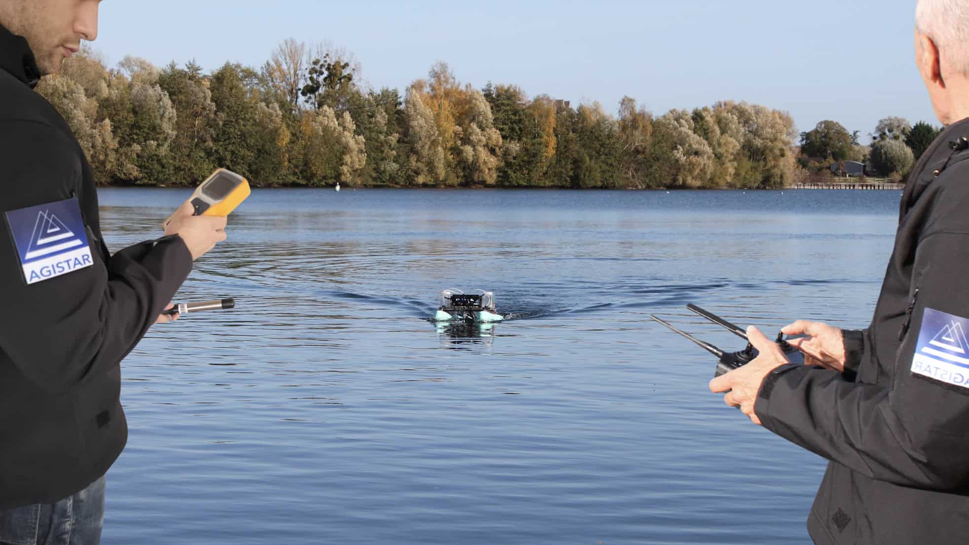 UnmannedSystem's tweet card. The AGISTAR system features advanced water quality sensors integrated into Unmanned Surface Vehicles (USVs), providing real-time measurements for precise monitoring....