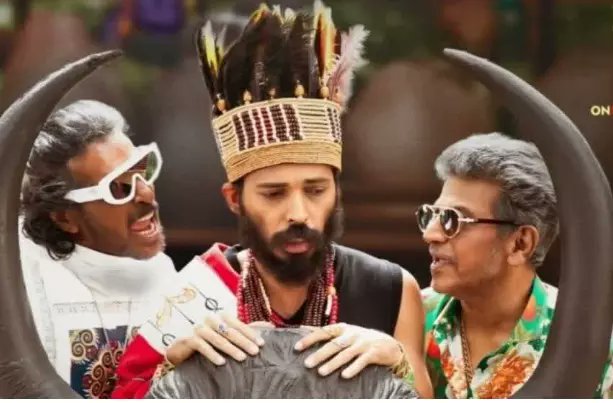 TheFederal_KA's tweet card. ಖ್ಯಾತ ಸಂಗೀತ ನಿರ್ದೇಶಕ ಅರ್ಜುನ್ ಜನ್ಯ ಅವರು ಈ ಚಿತ್ರದ ಮೂಲಕ ಚೊಚ್ಚಲ ಬಾರಿಗೆ ನಿರ್ದೇಶನದ ಜವಾಬ್ದಾರಿ ಹೊತ್ತಿದ್ದಾರೆ. ಎಂ.ರಮೇಶ್ ರೆಡ್ಡಿ ಅವರು ತಮ್ಮ ಸೂರಜ್ ಪ್ರೊಡಕ್ಷನ್ ಬ್ಯಾನರ್ ಅಡಿ ಬಿಗ್ ಬಜೆಟ್‌ನಲ್ಲಿ ಚಿತ್ರವನ್ನು ನಿರ್ಮಿಸಿದ್ದಾರೆ.