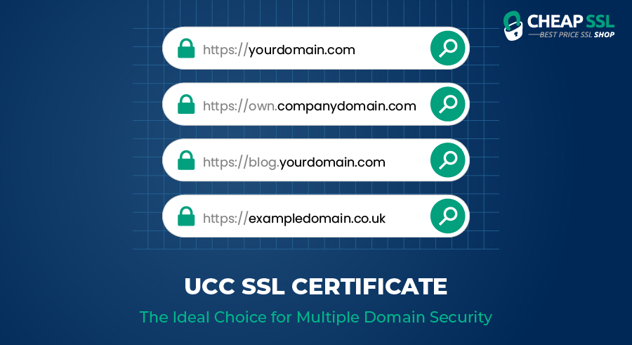 cheap_ssl_shop's tweet card. Learn what is UCC SSL Certificate, its features, validation types, how to buy it and install it. Secure multiple domains with a single UCC SSL certificate now.