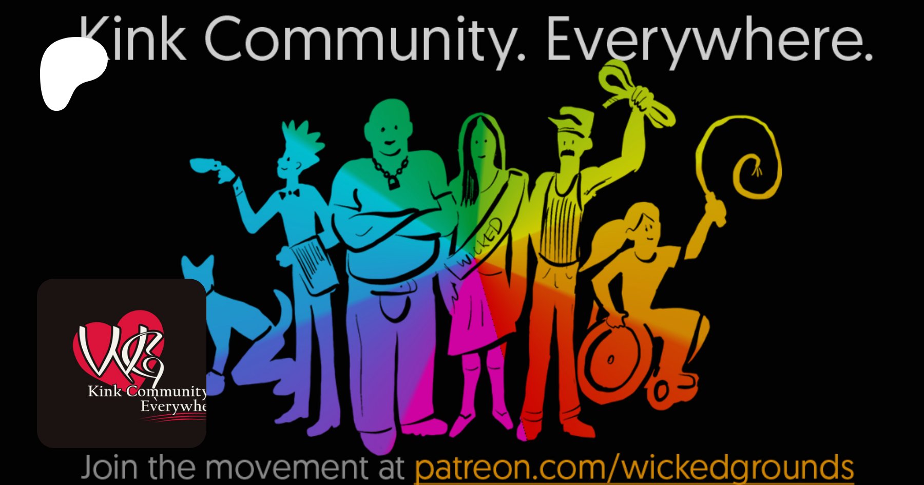 WickedGrounds's tweet card. Creating Kink education & community