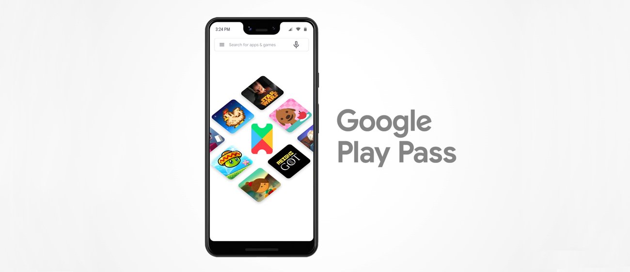 AppsEdTech's tweet card. Google Play Pass gives you access to hundreds of apps and games, free of ads and in-app purchases. You’ll get new titles monthly and family sharing.