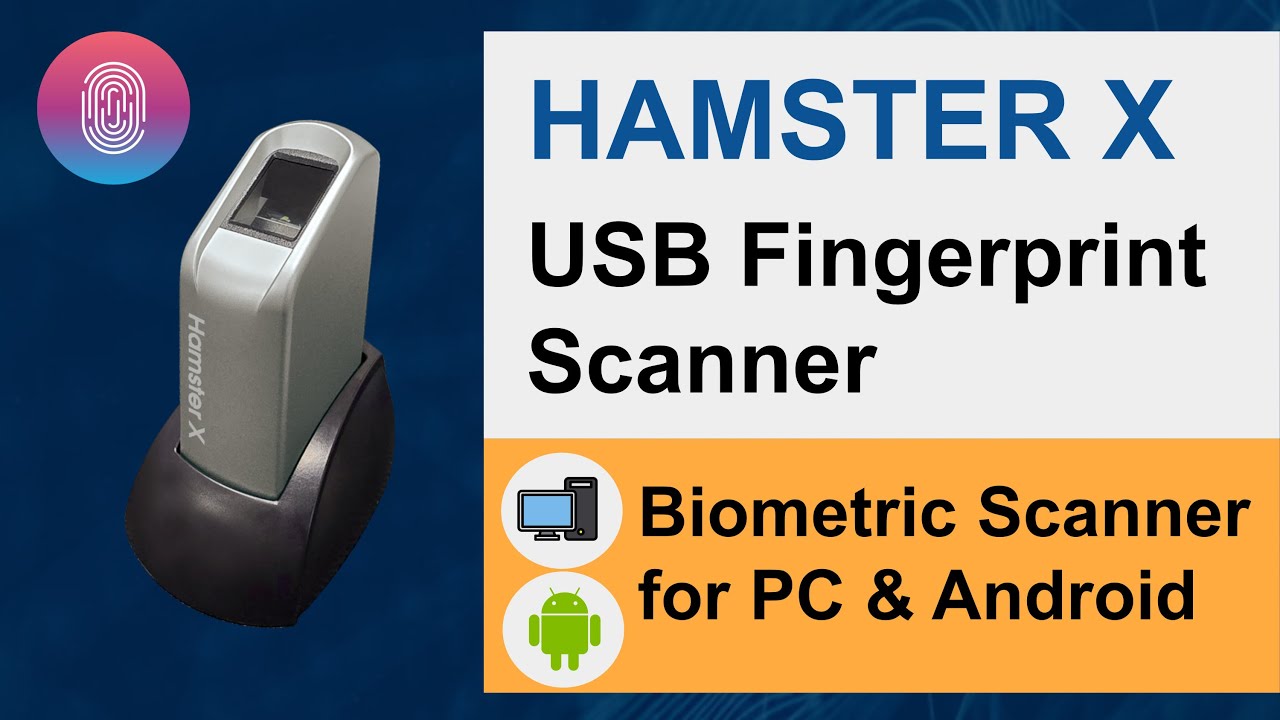 Bioenable's tweet card. Hamster X: USB Fingerprint Scanner with Live Finger Detection |...