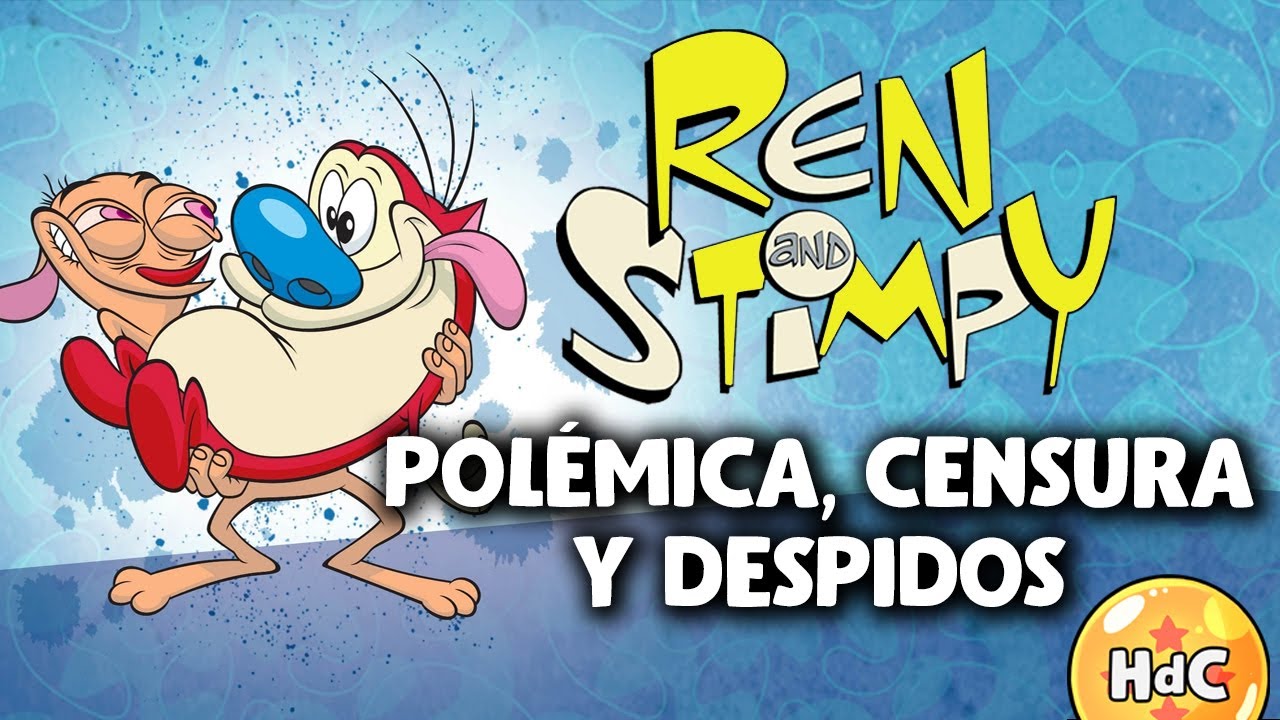 hecho_de_cine's tweet card. Ren y Stimpy: La historia detrás de la polémica seria animada