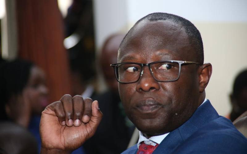 StandardKenya's tweet card. Ethekon: Candidates risk disqualification even after winning by-election