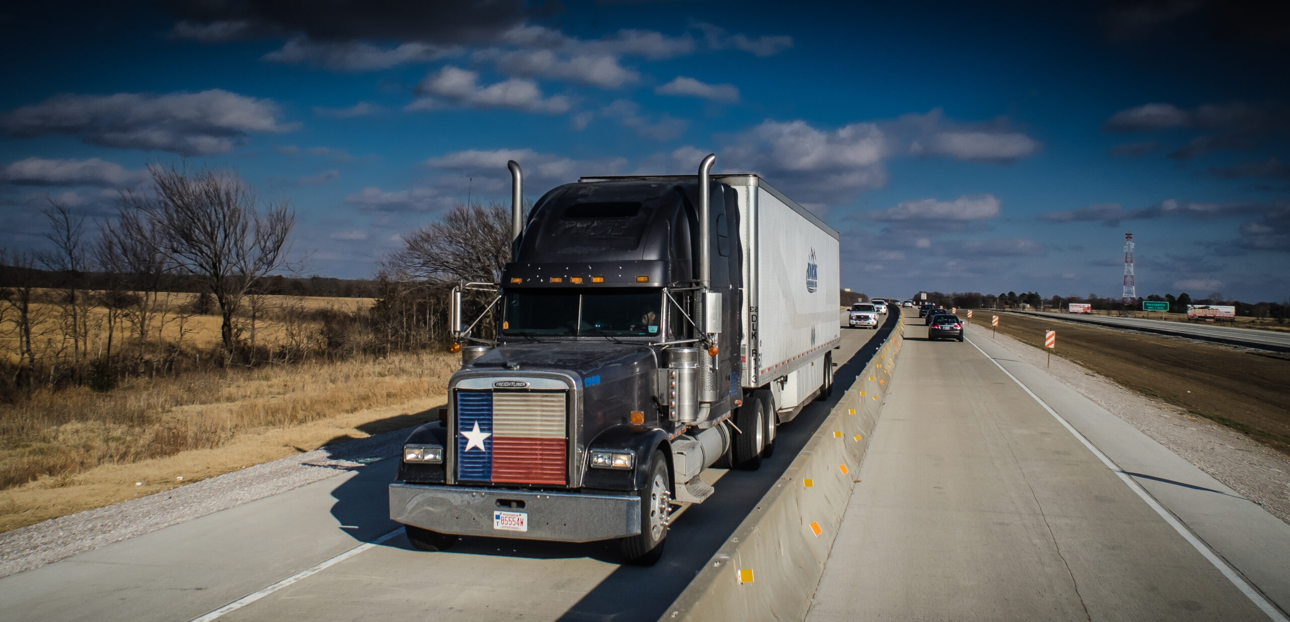 InterstateLog's tweet card. Texas is tightening enforcement of federal English-language rules for truckers under Gov. Greg Abbott’s new directive.