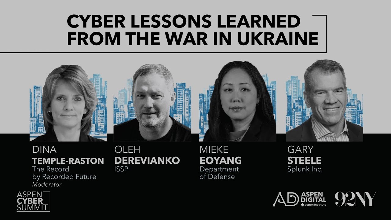 CyberDASD's tweet card. Cyber Lessons Learned from the War in Ukraine