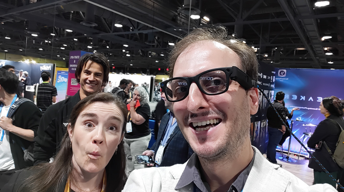 SkarredGhost's tweet card. Discover Ultraleap's amazing use of event cameras to do hand tracking with lightweight augmented reality glasses adding almost no consumption