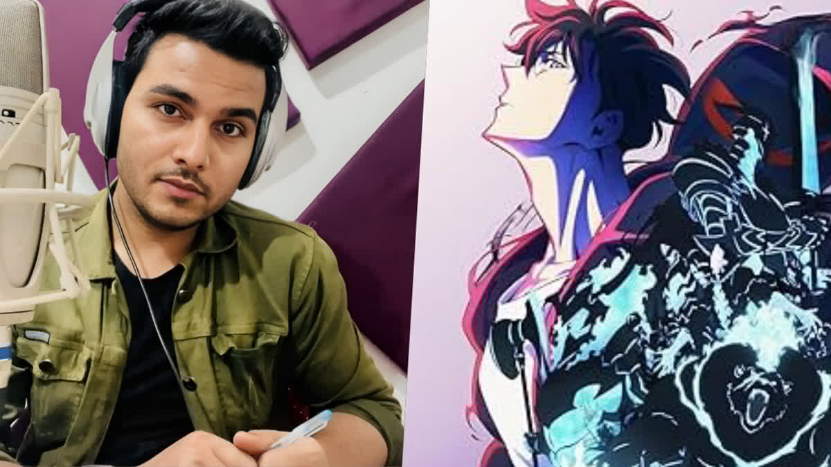 ETVBharatEng's tweet card. Rajesh Shukla, the voice of Sung Jinwoo (Solo Leveling), shares his journey, challenges, and connection with the character in an exclusive interview with ETV Bharat.