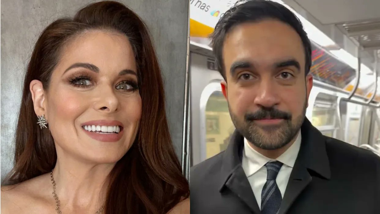 LatestGLobenews's tweet card. A Moment That Sparked a Bigger Conversation Actress Debra Messing is facing criticism after sharing a meme on Instagram that labeled New York City mayor-elect Zohran Mamdani with loaded and Islamop...