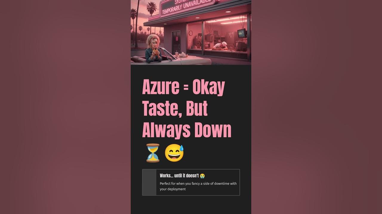 thedhope's tweet card. If Cloud Services Were Fast Food 🍔 AWS vs GCP vs Azure 🤯😂 #Cloud...
