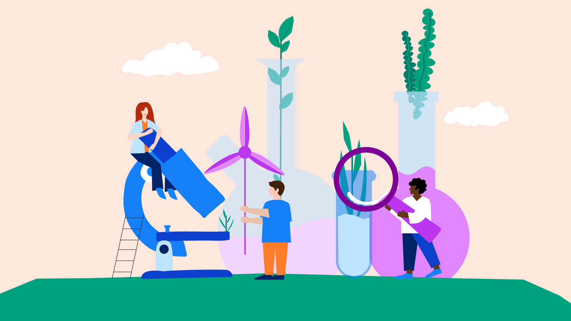 R_Hafen's tweet card. To achieve true environmental sustainability, labs must prioritize and continually implement sustainable practices into their workflows.