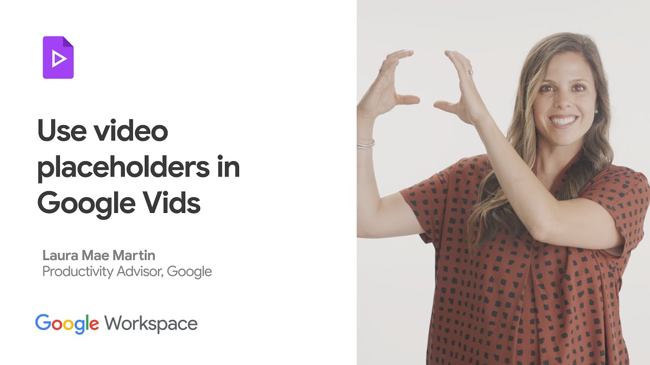 GeckoTechnology's tweet card. How to Use video placeholders in Google Vids