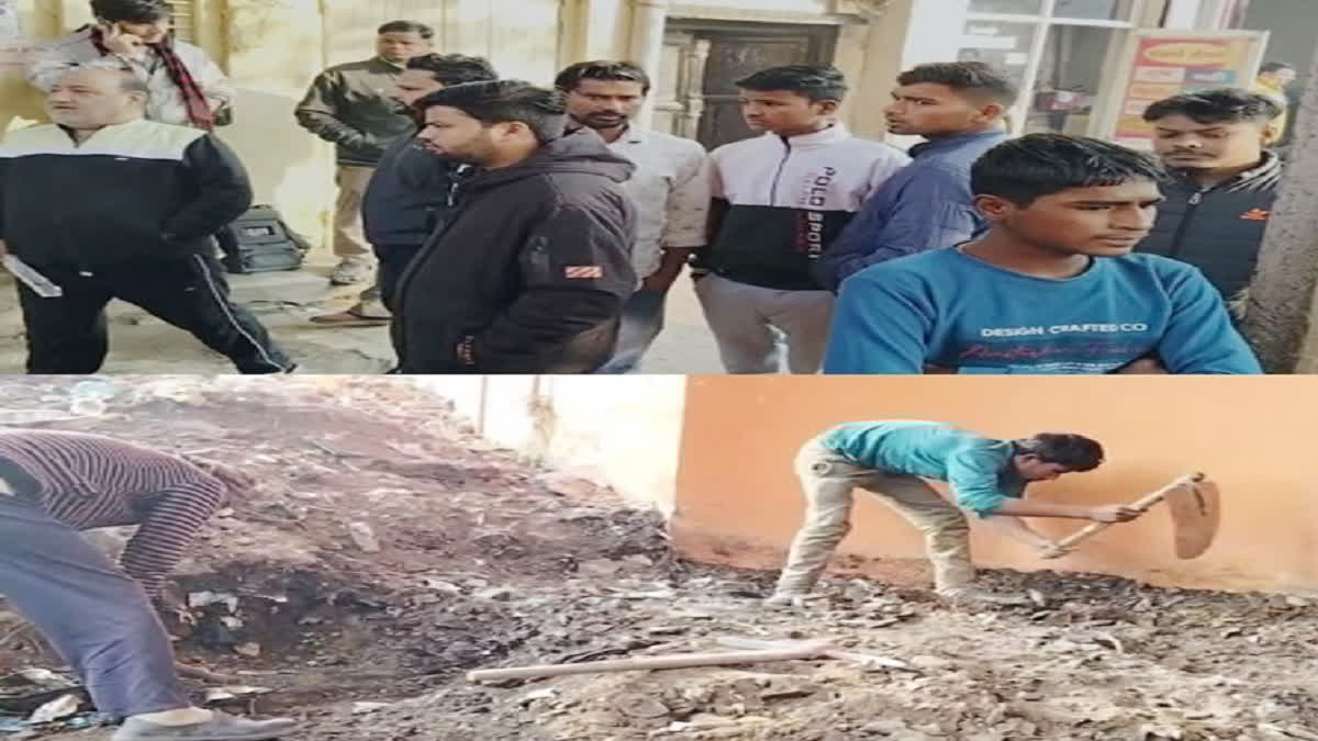 ETVBharatKA's tweet card. ಸಂಭಾಲ್​ನಲ್ಲಿ ಮೃತ್ಯುಕೂಪ್ ಎಂದು ಕರೆಯಲಾಗುವ ಪುರಾತನ ಬಾವಿ ಪತ್ತೆಯಾಗಿದೆ.