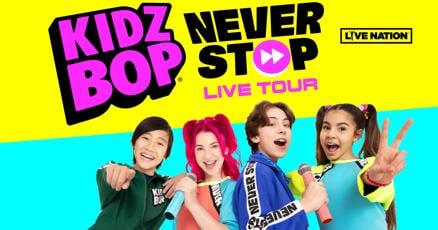 TBNwebmaster's tweet card. ST. PETERSBURG — The Kidz Bop “Never Stop Live Tour” will make its way to the Tampa Bay area for a show on Friday, Nov. 3, 7 p.m., at the