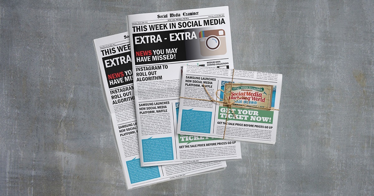 BrennerMichael's tweet card. Social media news and developments making social media marketing easier. (Instagram Algorithm, Medium Collections, Splash VR)