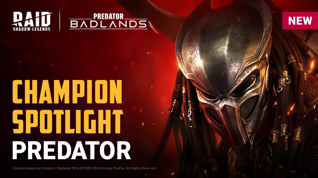 OGDeathKnight's tweet card. RAID: Shadow Legends x Alien & Predator | Champion Spotlight |...