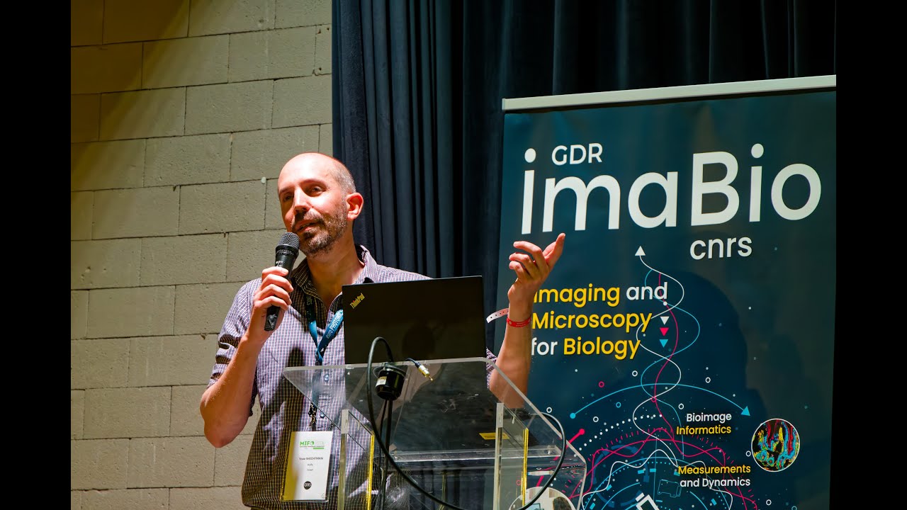 GDR_ImaBio's tweet card. Yoav SHECHTMAN : 3D localization microscopy – spreading the point-s...