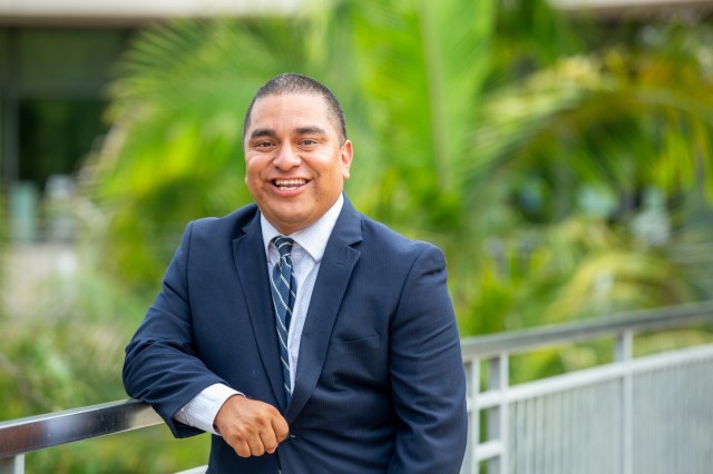 CSUSM's tweet card. I am the proud son of farmworkers, a first-generation college graduate and a living example of what’s possible when California invests in public higher education. Today, I serve as director of orga…