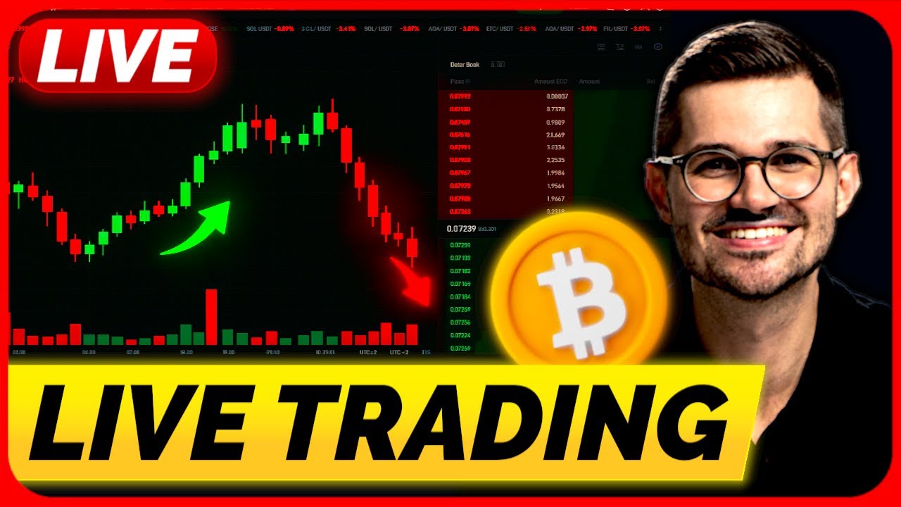 BitbullTrading's tweet card. 🔥Krypto: Börsen zu und neue Chance?! Bitcoin und Altcoin LIVE...