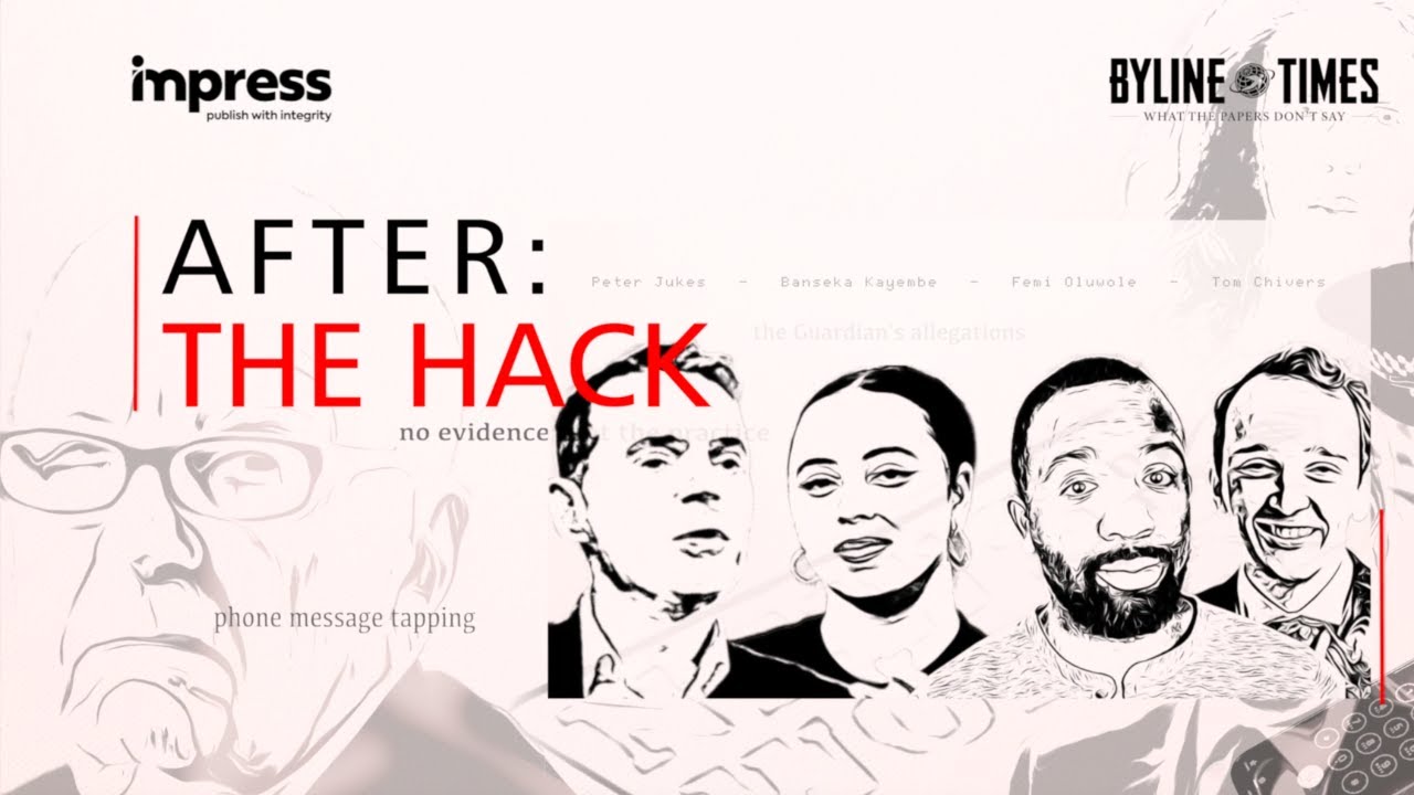 BylineTV's tweet card. After The Hack #6 | with Byline Times & Impress