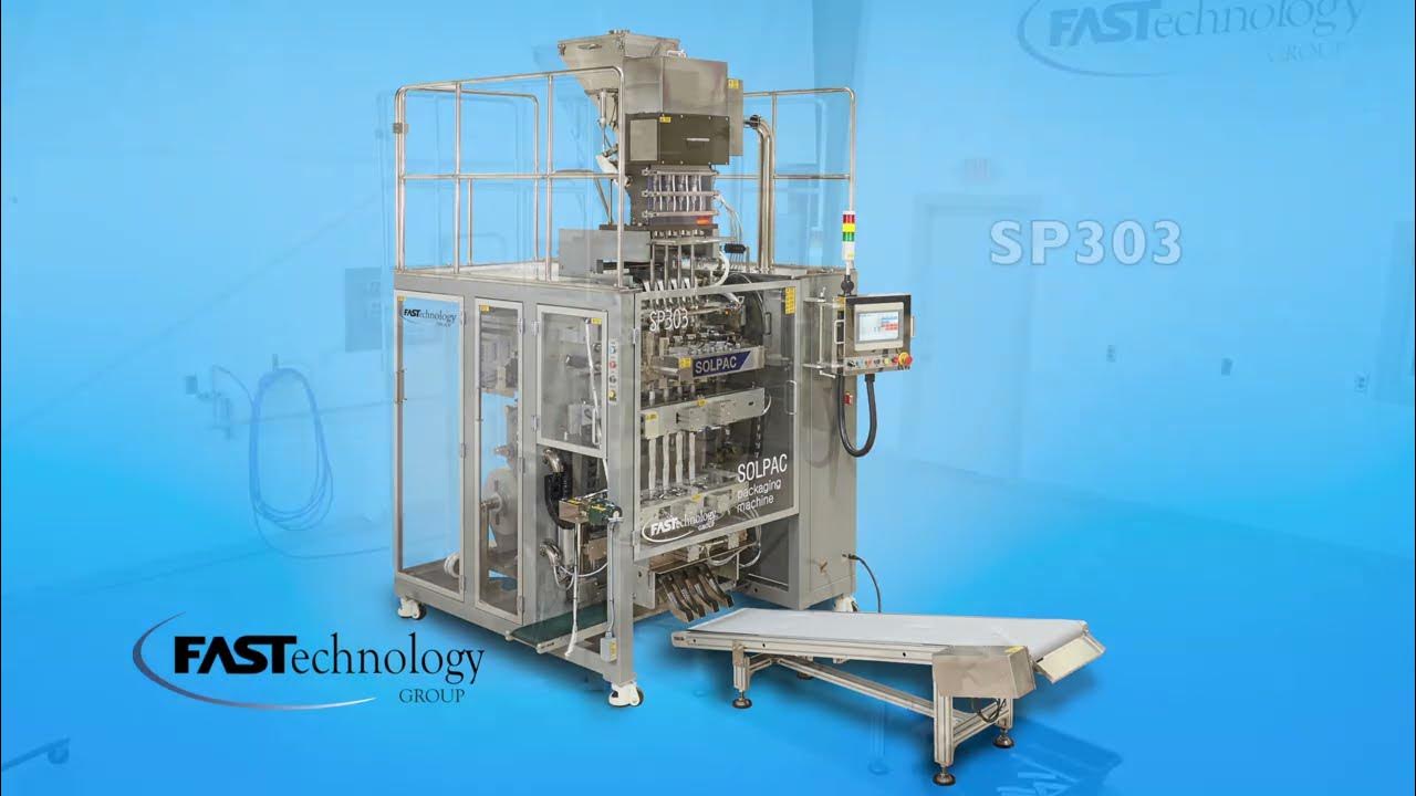 FASTechnology's tweet card. Multi-lane Automated Stick Pack Packaging Machines by FASTechnology...