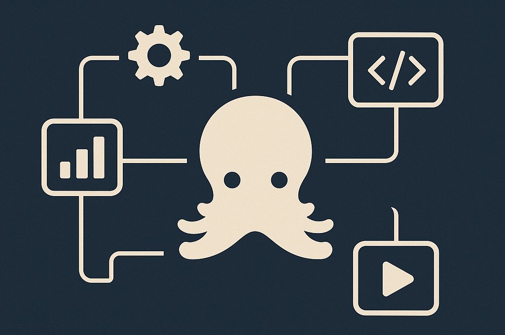 ShinkaiLocalAI's tweet card. AI stopped being about conversations. Now it’s about orchestration,how ideas move, connect, and act across systems. The news broke this week: n8n an automation startup now valued at $2.5 billion...