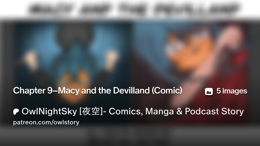 owl_nightsky's tweet card. Get more from OwlNightSky [夜空]- Comics, Manga & Podcast Story on Patreon