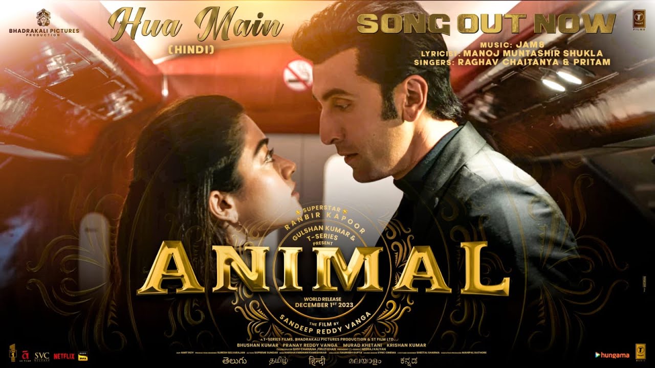 imvangasandeep's tweet card. ANIMAL: HUA MAIN (Song) | Ranbir Kapoor | Rashmika M | Sandeep V |...