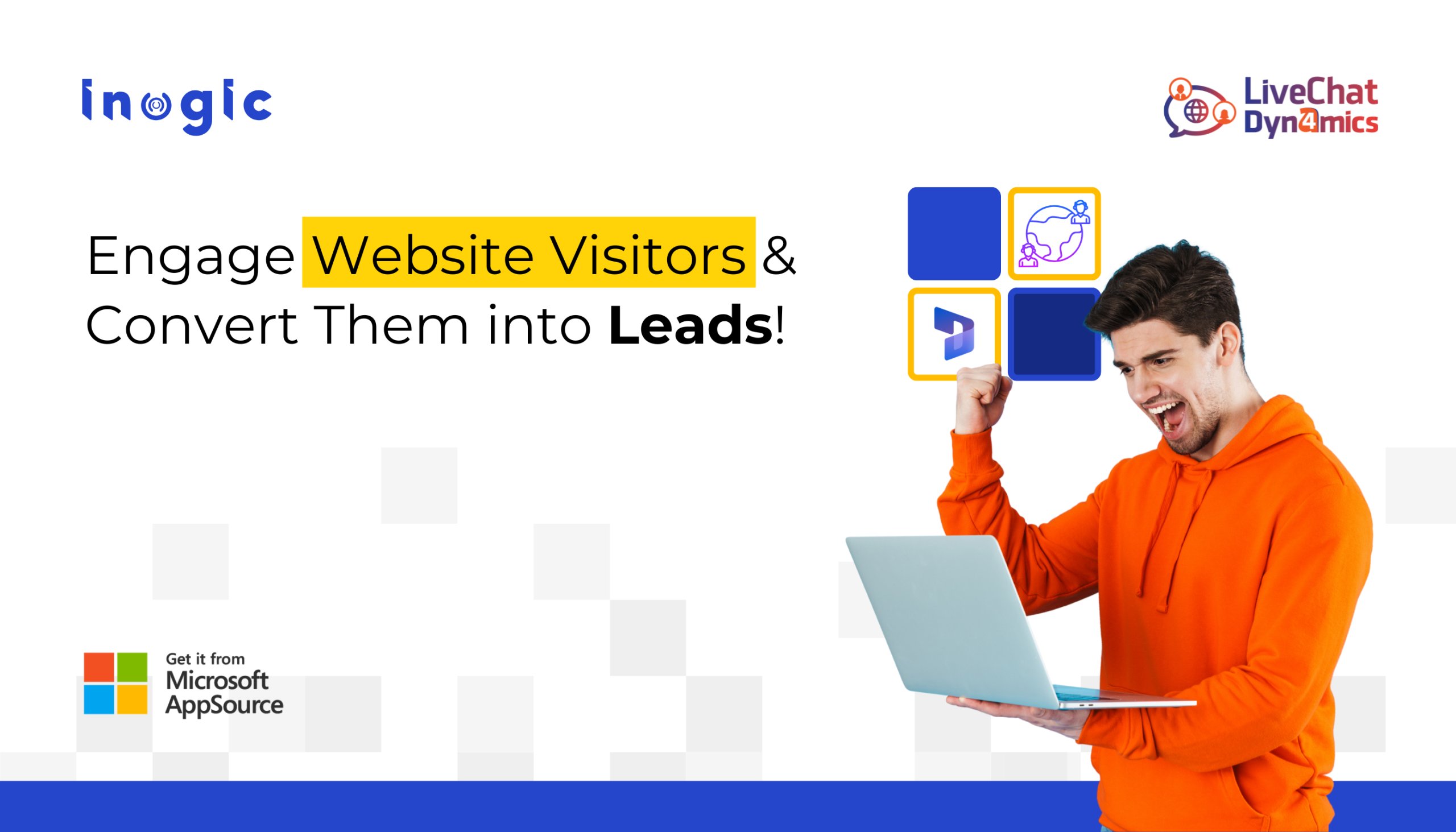 inogic's tweet card. Boost customer engagement with live chat integration in Dynamics 365 and deliver real-time support directly inside your CRM.