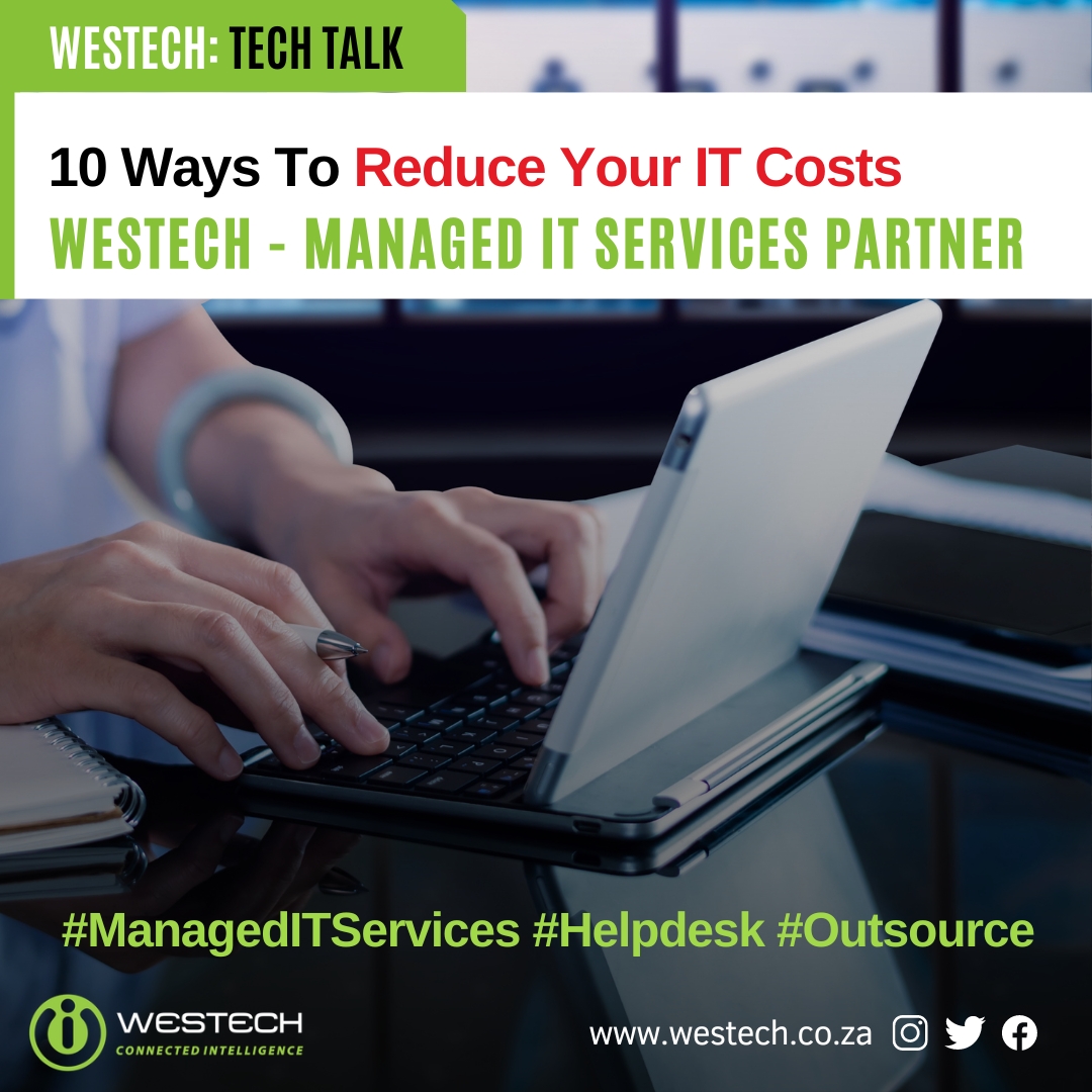 WestechConnect's tweet card. Reduce Your IT Costs With A Managed IT Services Provider. Westech will help you to reduce your IT Costs with these 10 steps. Contact MSP Westech to get started.