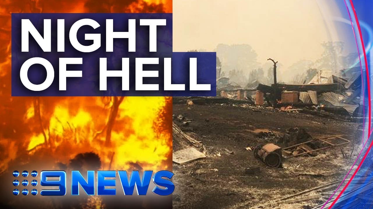 amitsinghg8's tweet card. Australia wakes after night of bushfire devastation | Nine News...