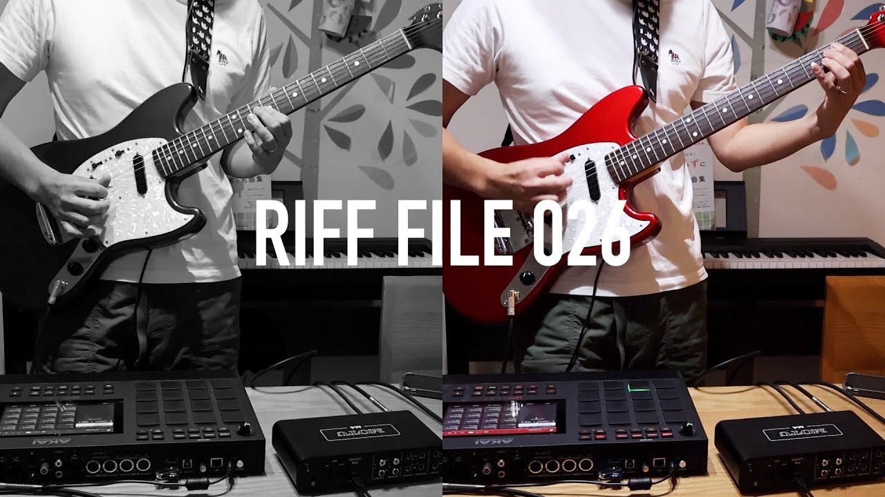 riffman_mpc's tweet card. RIFF FILE 026 (key E bpm 160)