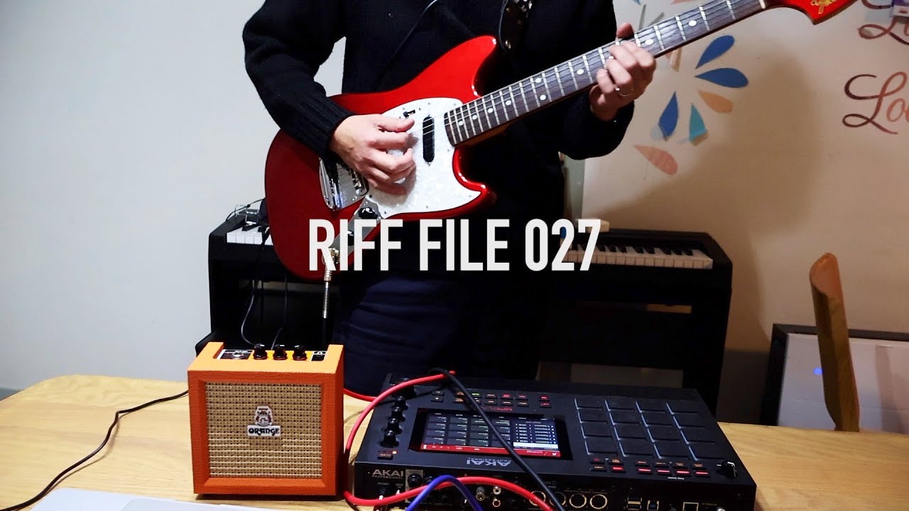 riffman_mpc's tweet card. RIFF FILE 027 (keyE bpm 120)