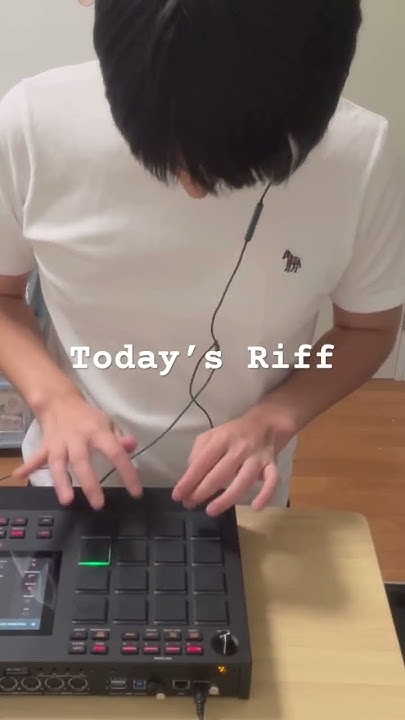 riffman_mpc's tweet card. Today’s riff, built fast on the MPC. #guitarjam #MPC #MPCLive2...