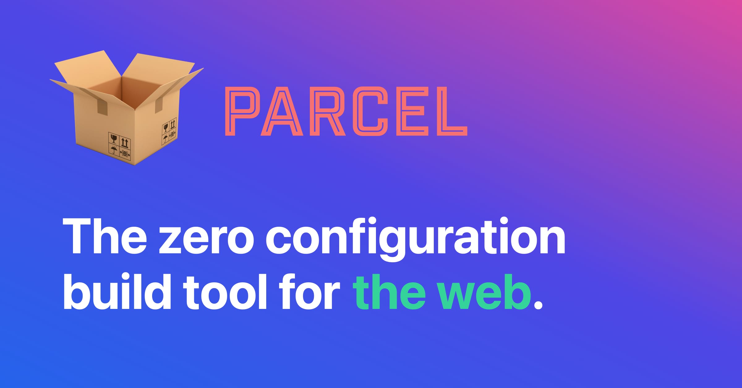 devongovett's tweet card. Parcel combines a great out-of-the-box development experience with a scalable architecture that can take your project from just getting started to massive production application.