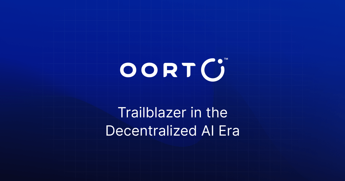 oortech's tweet card. Artificial intelligence is reshaping our world, but the technology powering it is largely controlled by a handful of tech giants. These companies train AI