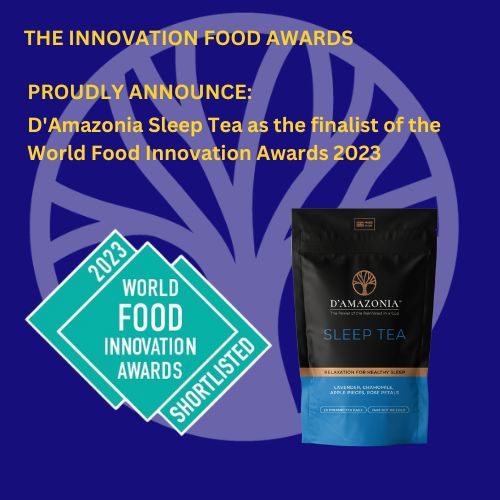mikehousley's tweet card. Congratulations Team D'Amazonia !! 👏 👏 👏 Yet another prestigious awards nomination.. #functionalfoods #functionaltea #sleepbetter #worldinnovationfoodawards