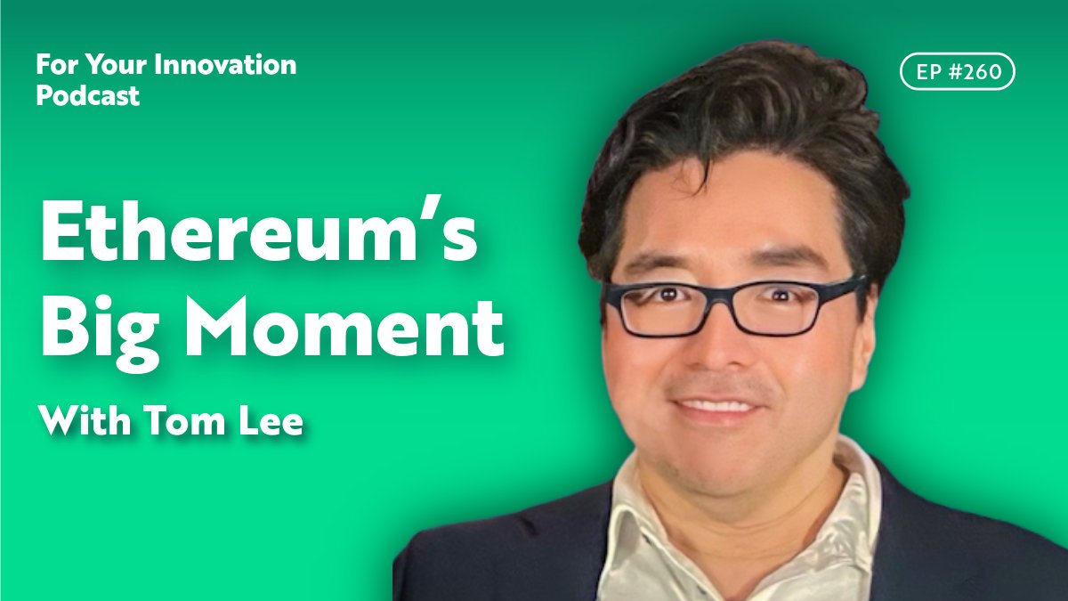 ARKInvest's tweet card. In this episode, ARK’s Cathie Wood and Brett Winton sit down with Tom Lee — co-founder of Fundstrat Global Advisors and chairman of BitMine Immersion Technologies — to explore the rising influence of...
