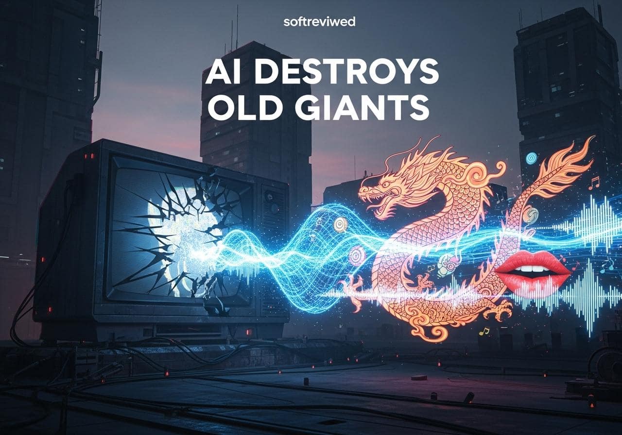 softreviewed's tweet card. Discover a free Chinese AI video generator with sound, lip sync, and commercial use — even in India! 🎬 Is it a Veo 3 killer? Learn more!