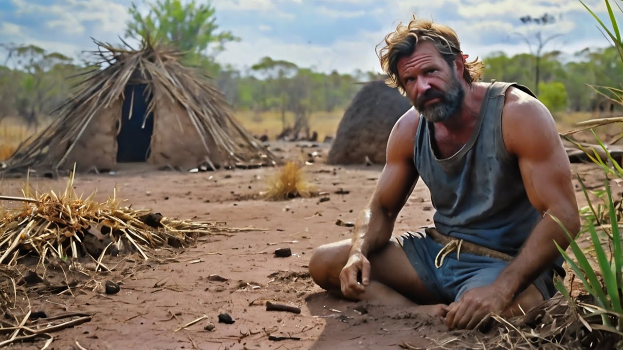 MemeSandwiches's tweet card. Naked Man In The Outback 🦘 #meme #primitivetechnology