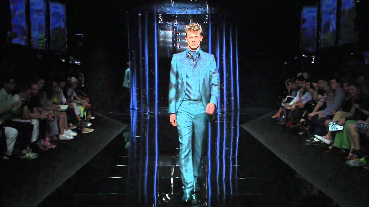 FireModels's tweet card. Roberto Cavalli Man Spring/Summer 2013