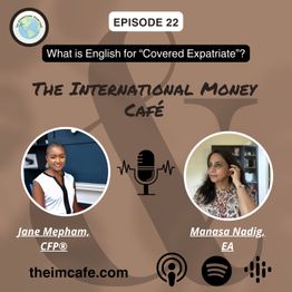 TheImCafe_Pod's tweet card. Ep 22: What Is English For "Covered Expatriate"?
