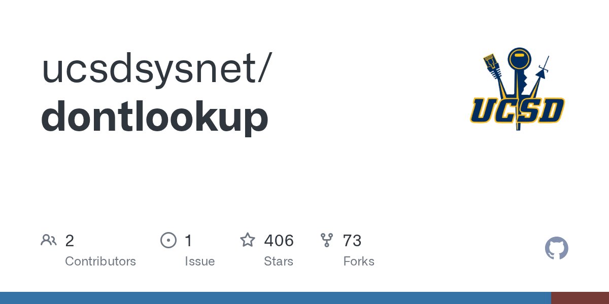 ksg93rd's tweet card. Contribute to ucsdsysnet/dontlookup development by creating an account on GitHub.